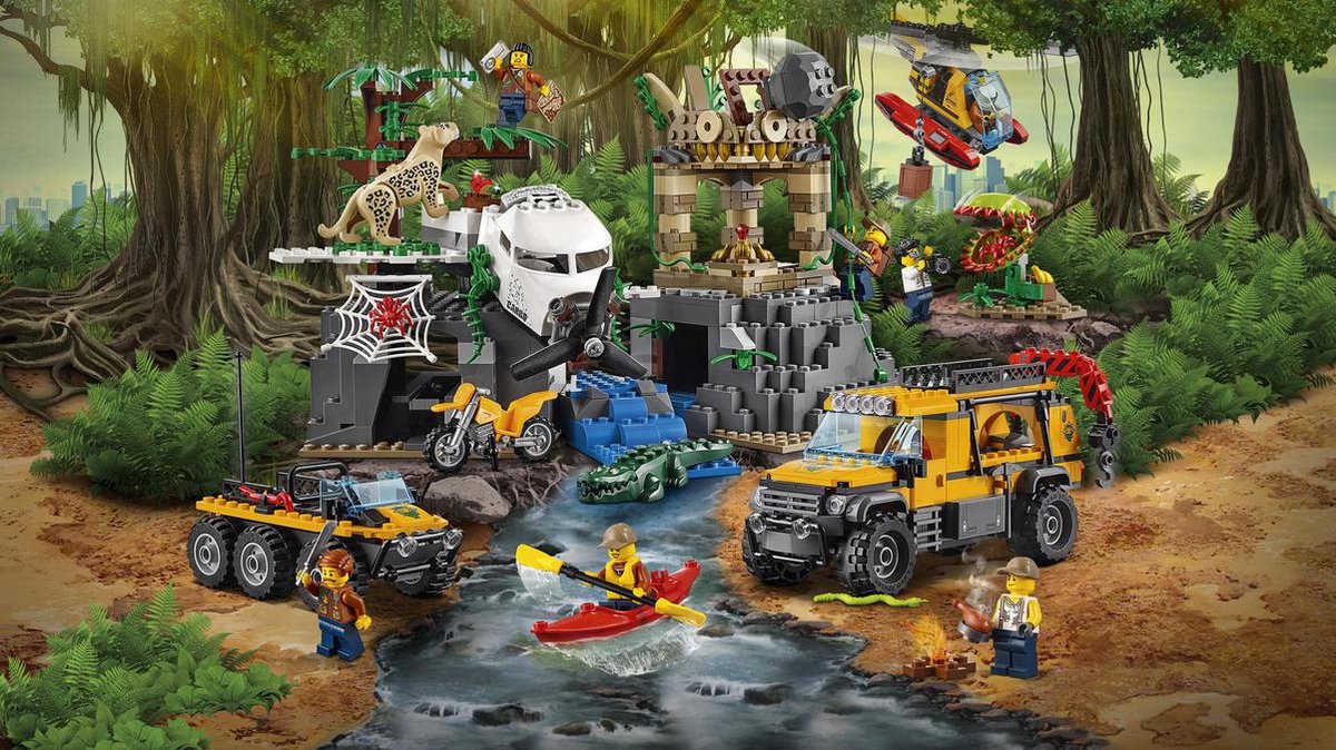 LEGO City Jungle Onderzoekslocatie - 60161