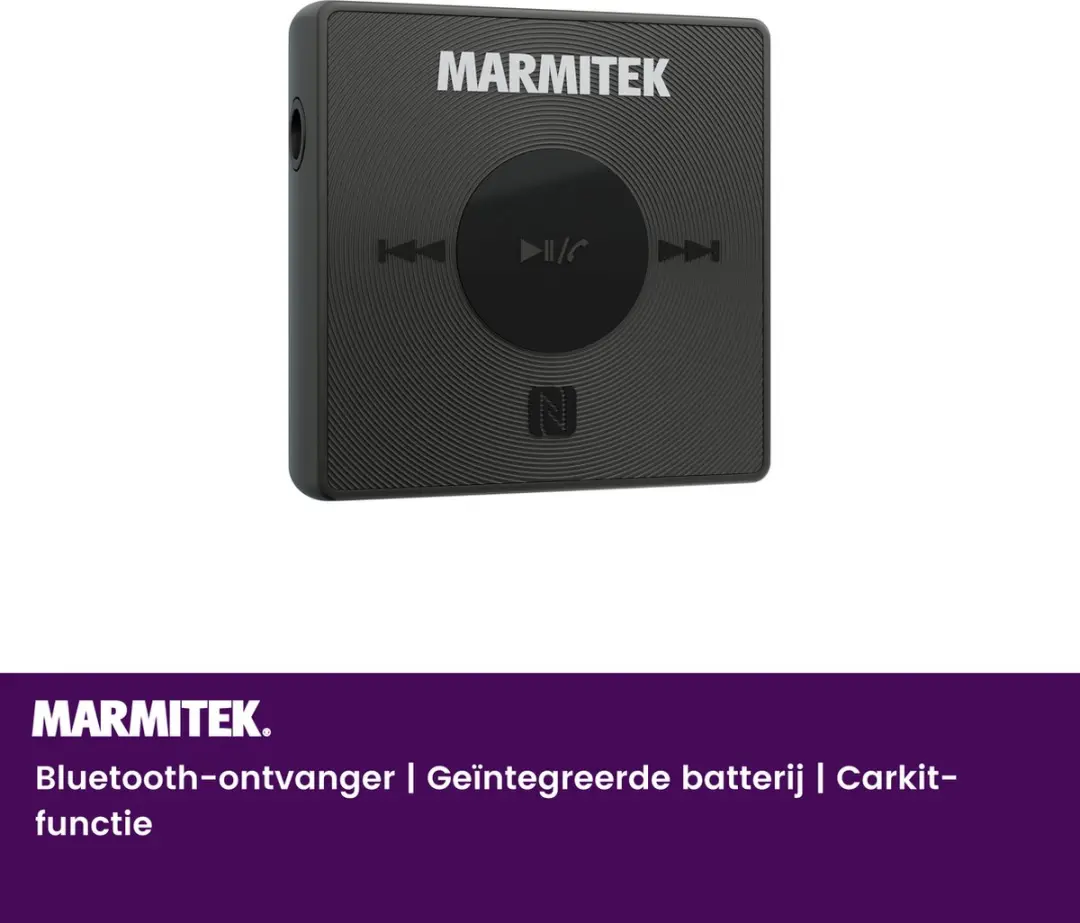 Marmitek BoomBoom 76 Bluetooth Receiver 25008473 - aptX - NFC