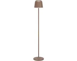 Eglo Mannera-L Staande Lamp 140cm - Roestbruin/Wit - Oplaadbaar 47u