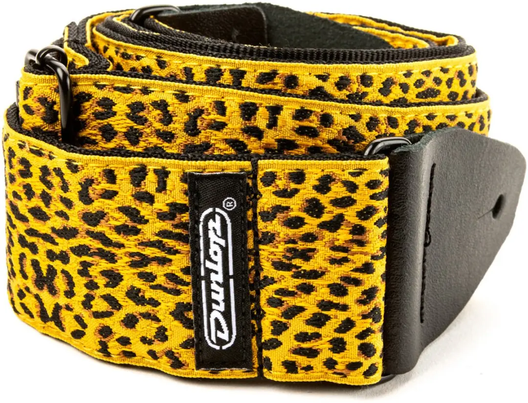 Dunlop D6725 Gitaarband - Leopardskin