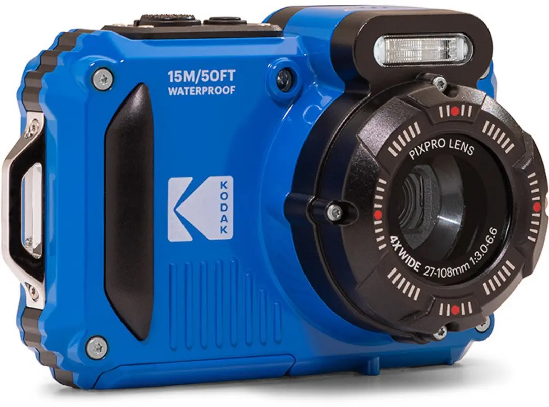 Kodak WPZ2 Blauwe Onderwatercamera - 16MP - 16GB + Extra Accu