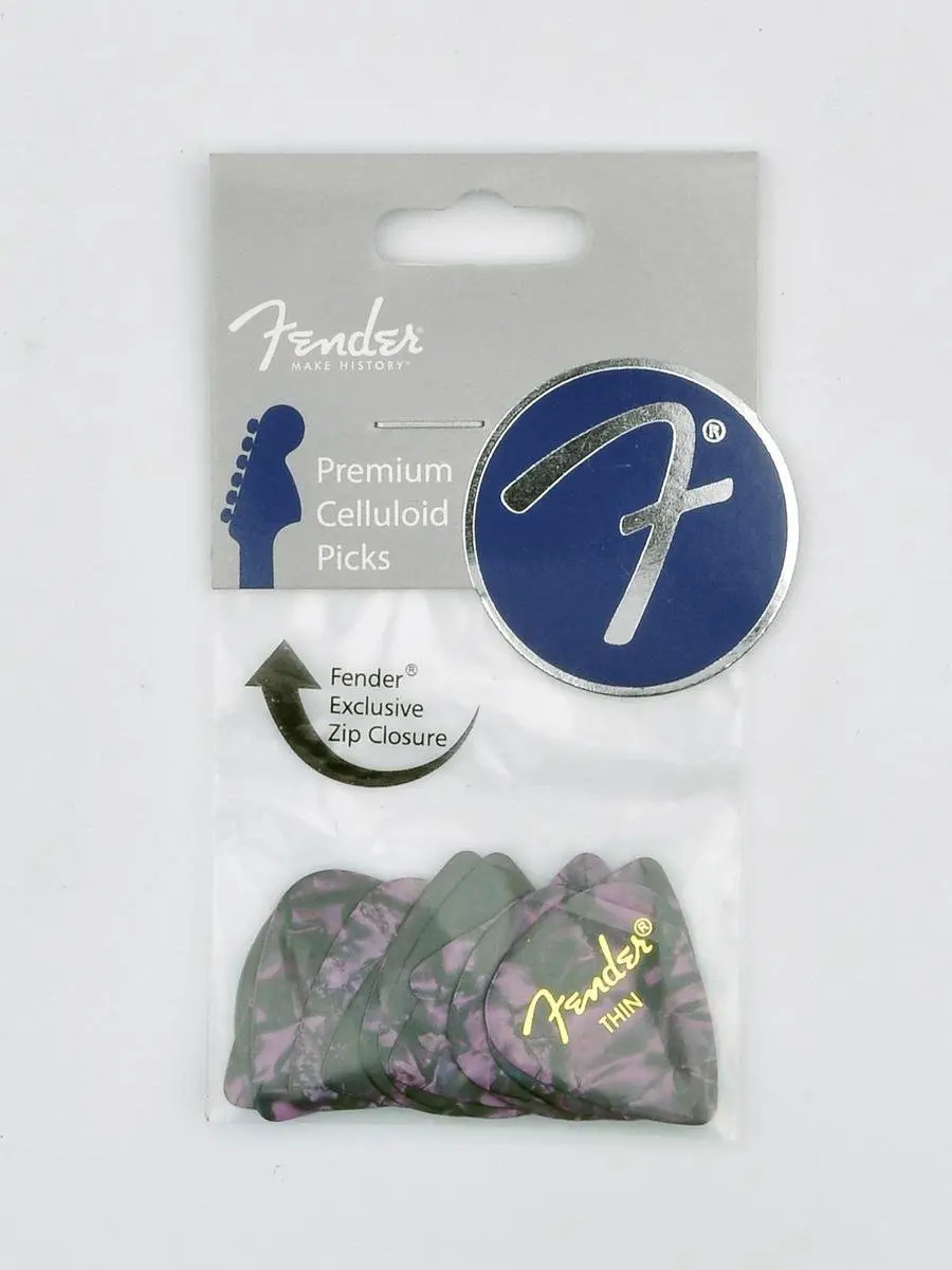 Fender Picks 351 Purple Moto Thin