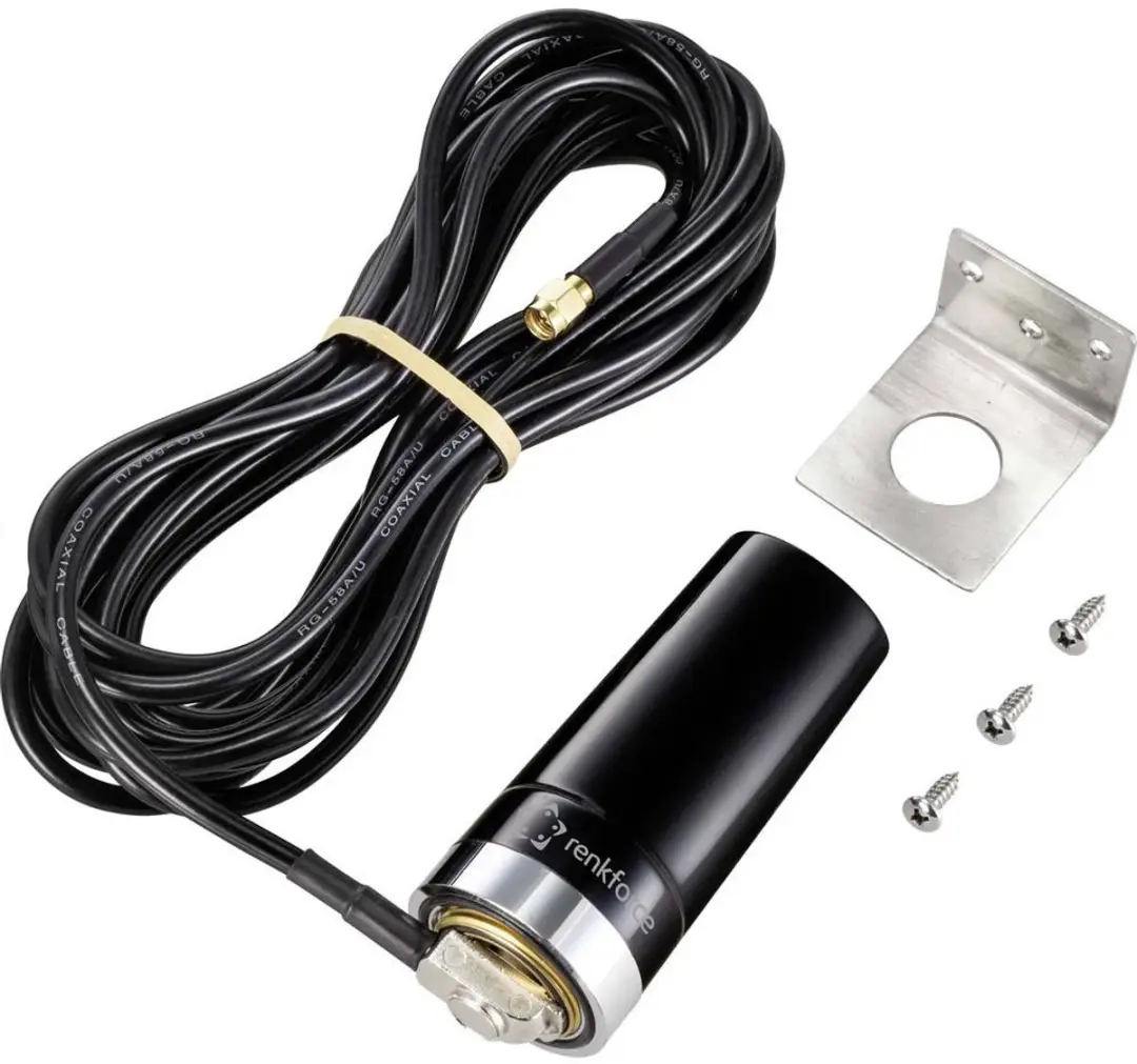 Renkforce RF-WAT-300 Wand-/mastantenne GSM/UMTS/LTE - Zwart