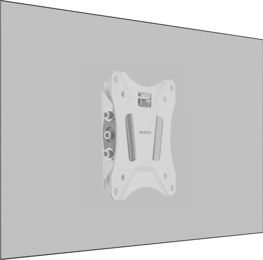 Deltaco ARM-0510 Muurbeugel Tablet - Kantelbaar - Wit