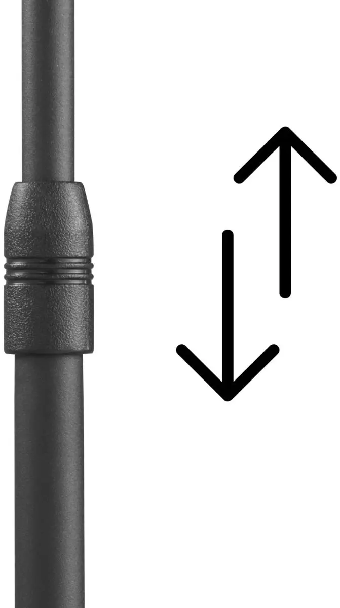 Hama Luidsprekerstand 00220882 - Hoogte verstelbaar - Zwart - afbeelding 6 van 6
