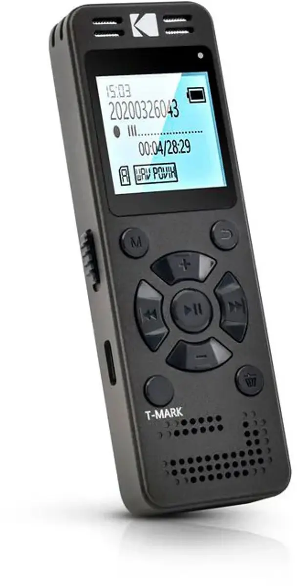 Kodak VRC 350 Voicerecorder - Zwart