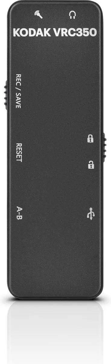 Kodak VRC 350 Voicerecorder - Zwart