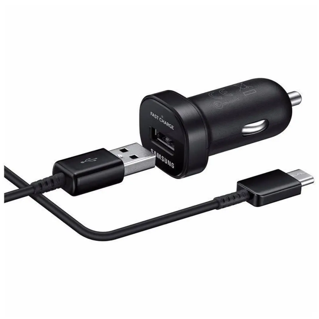 Samsung Autolader USB-C Mini - SAM67786601 - Zwart