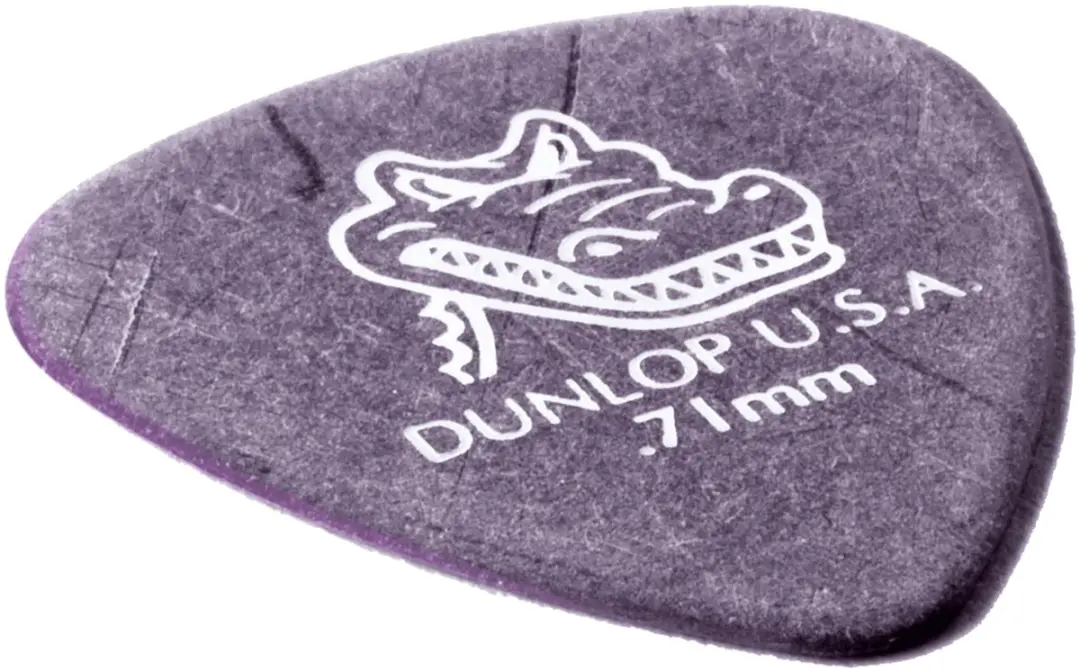 Dunlop Gator Grip Plectrum 0.71mm - 12 Stuks