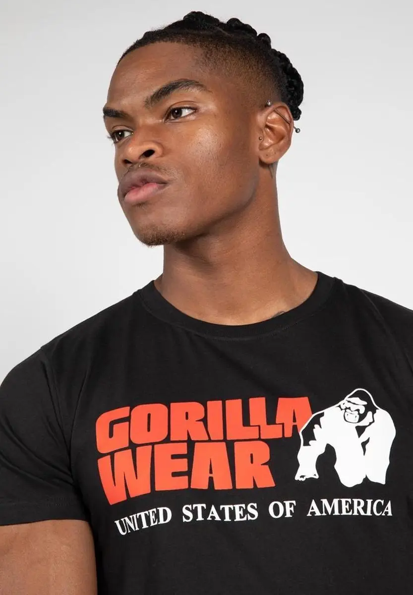 Gorilla Wear Classic T-shirt 2XL - Zwart