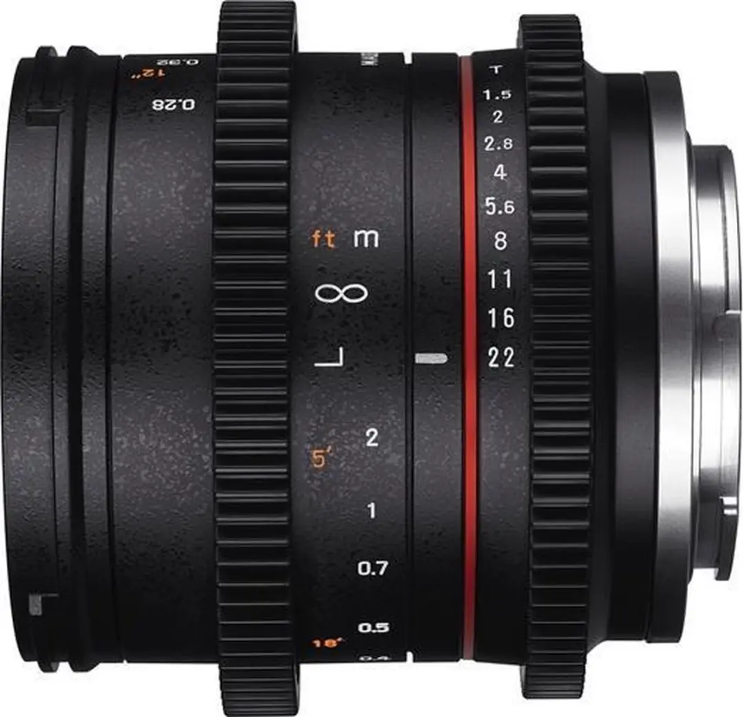 Samyang 21mm T1.5 Cine Prime Lens - Canon