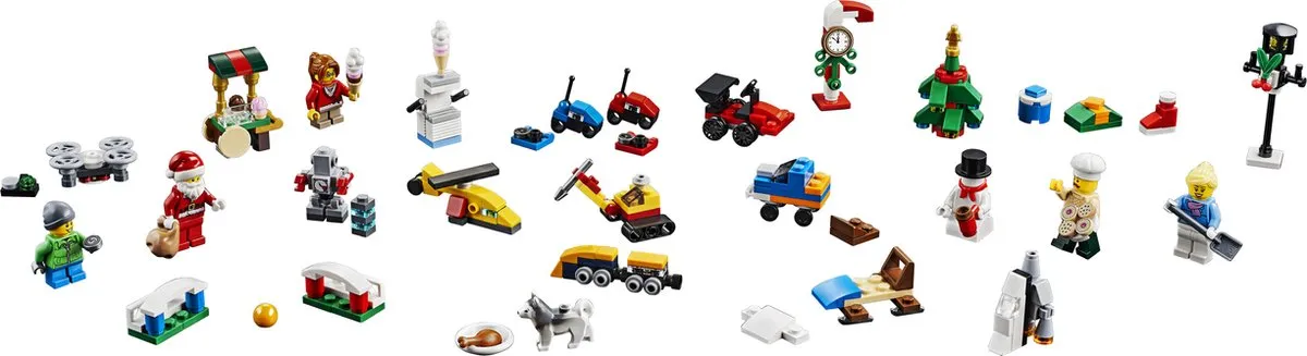 LEGO City Adventskalender 60201 - 313 Stukken - 5 Minifiguren