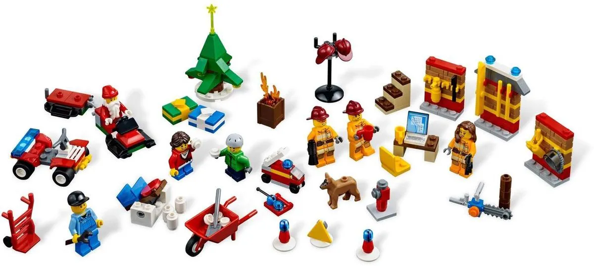 LEGO City Adventskalender 60201 - 313 Stukken - 5 Minifiguren