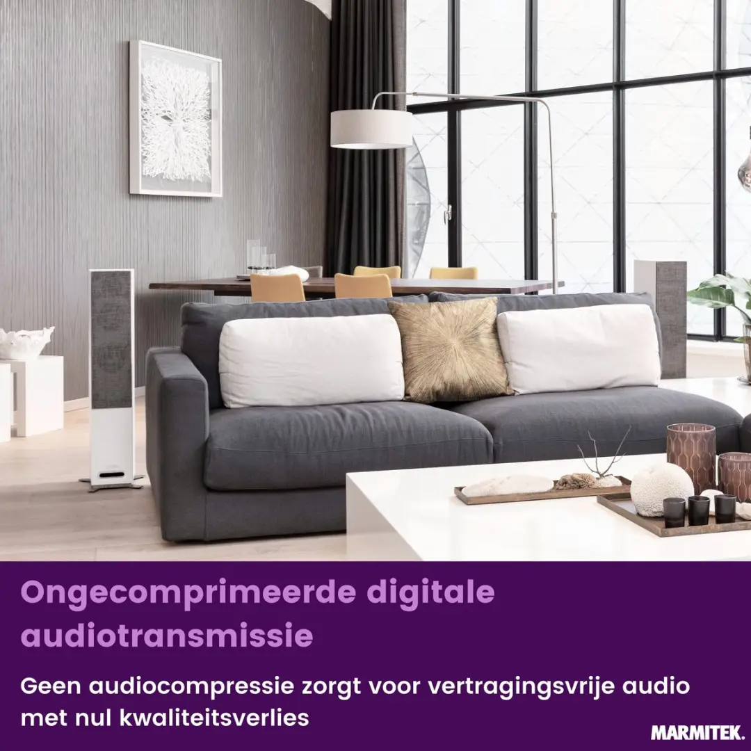 Marmitek Surround Anywhere 221 Draadloze Audio Zender/Ontvanger