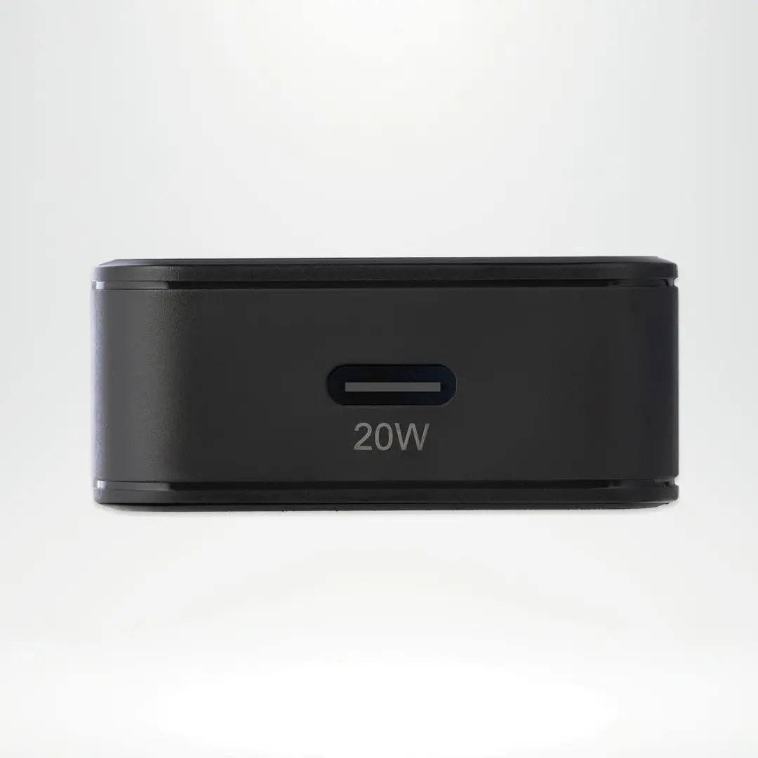 Accezz Ultra Slim GaN Oplader SH00091790 - 20W USB-C - 2 Poorten - Zwart