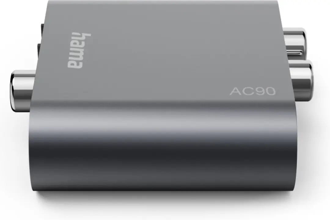 Hama AC90 Audio-Converter - Digitaal naar Analoog - Zilver