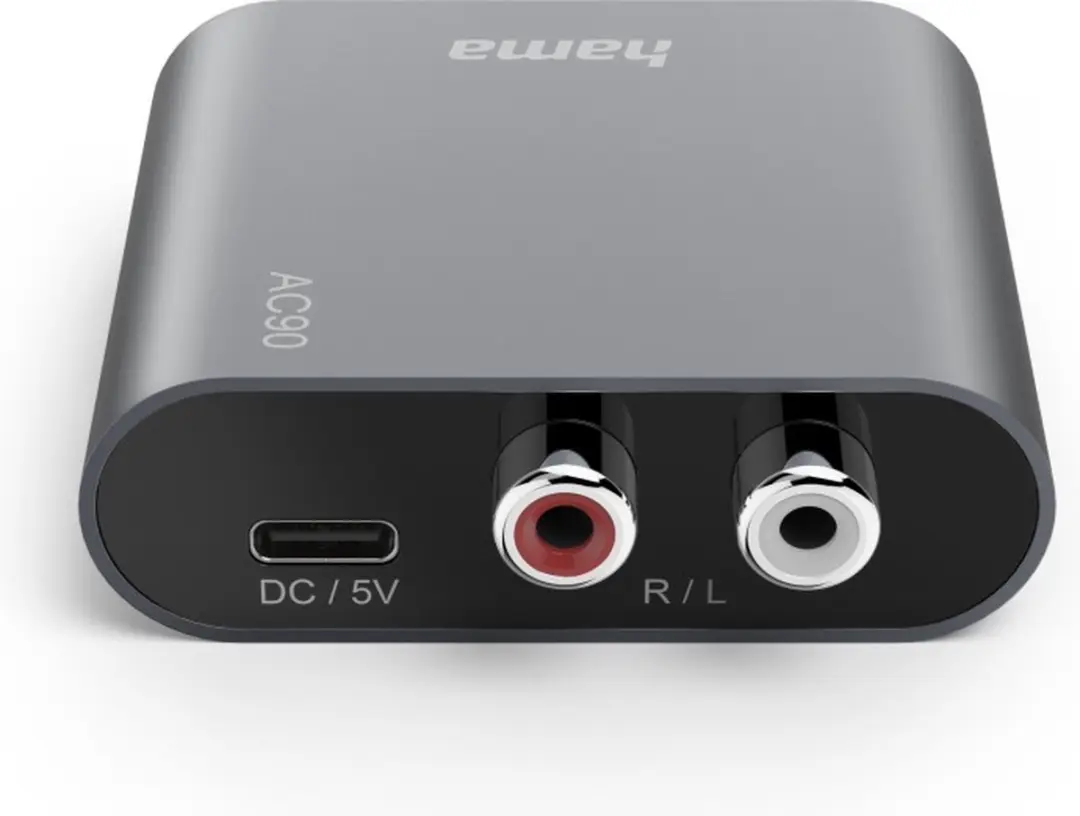 Hama AC90 Audio-Converter - Digitaal naar Analoog - Zilver
