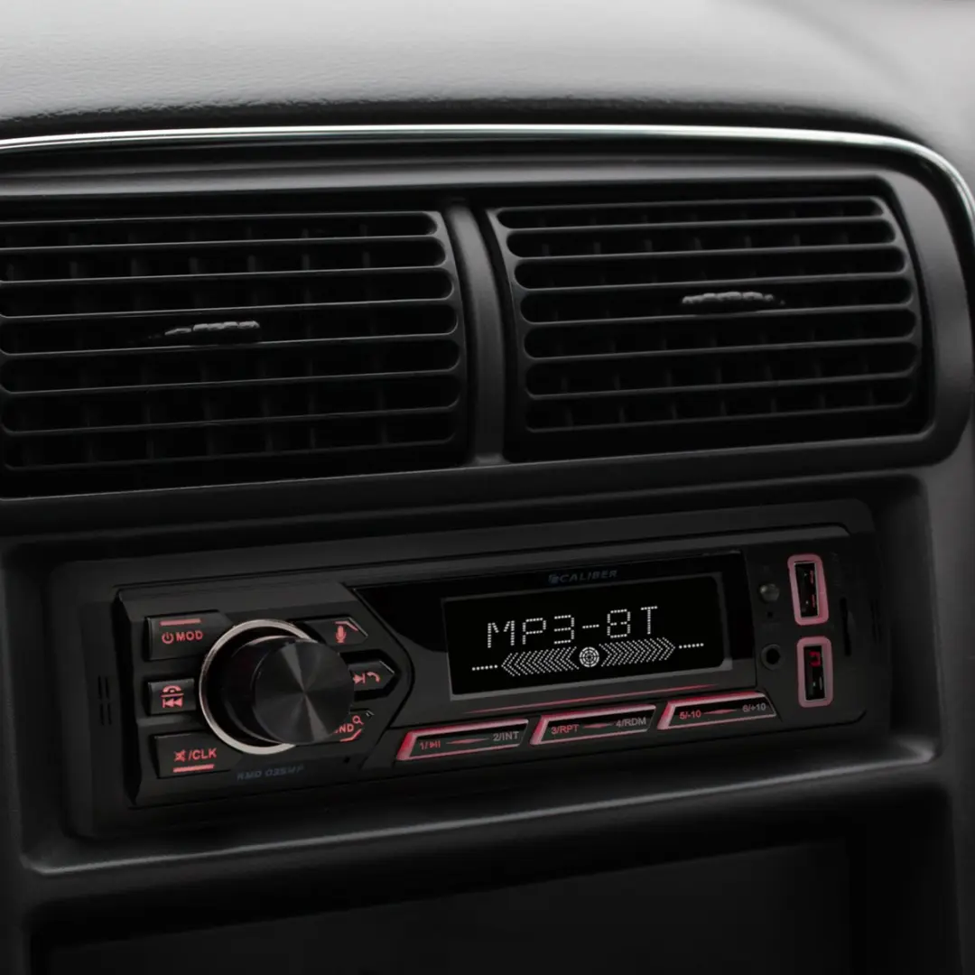 Caliber Autoradio RMD035MP - 4x55W Bluetooth Media Speler - Zwart