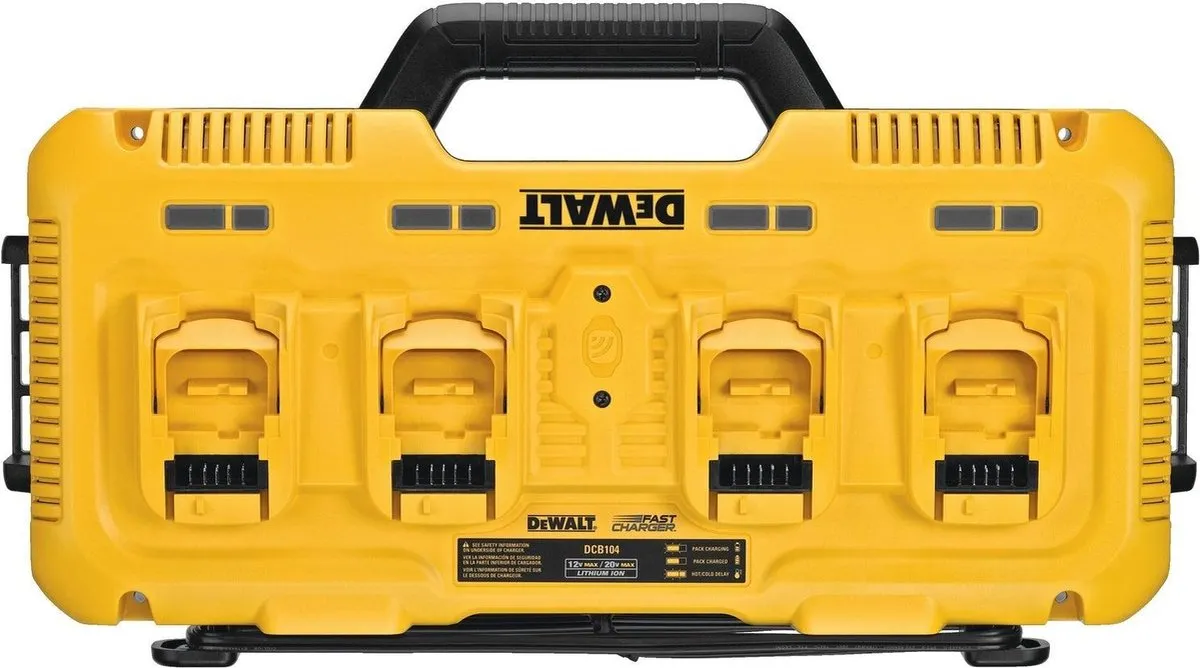 DeWalt DCB104 Snellader 18V-54V XR FlexVolt