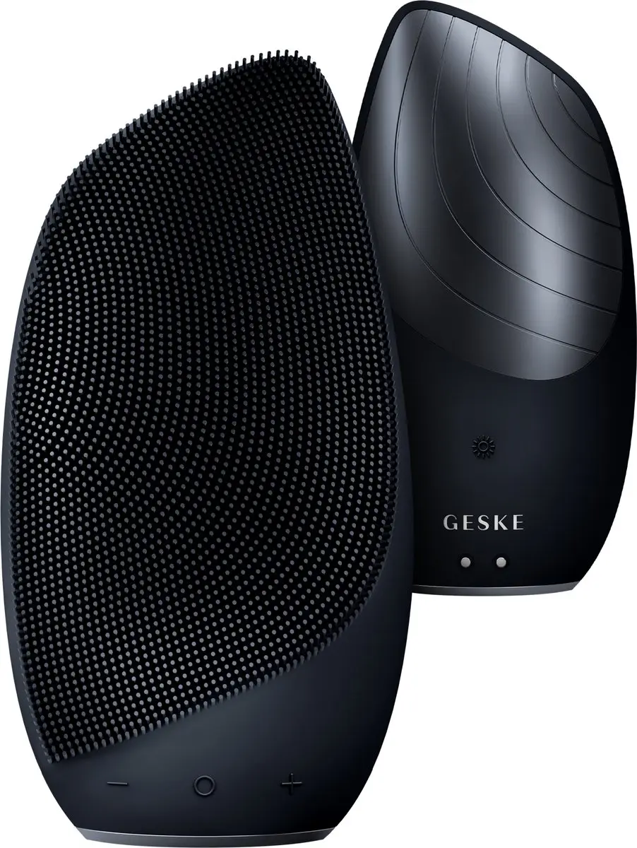 GESKE SmartAppGuided Sonic Thermo Facial Brush GK000007BK01 - 18 Snelheden - Zwart