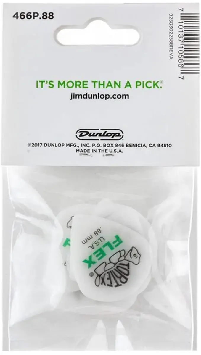 Dunlop Flex Jazz III XL Plectrum 0.88mm - 12 Stuks