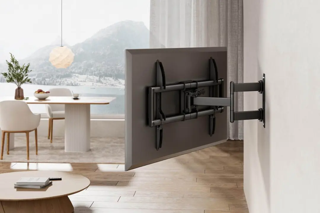 Gembird WM-90ST-01 TV Muurbeugel Kantelbaar - 37-90 Inch - 75kg - Zwart