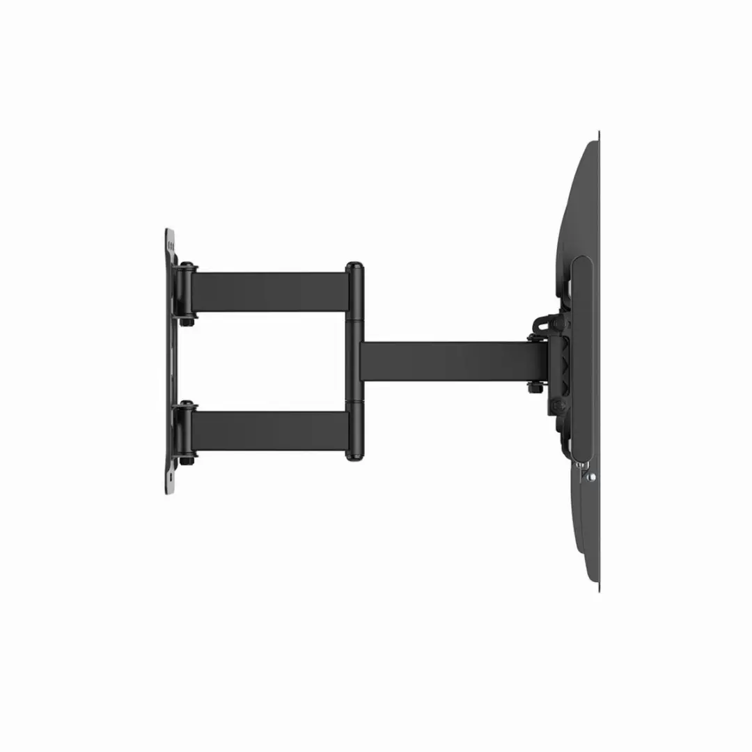 Gembird WM-90ST-01 TV Muurbeugel Kantelbaar - 37-90 Inch - 75kg - Zwart