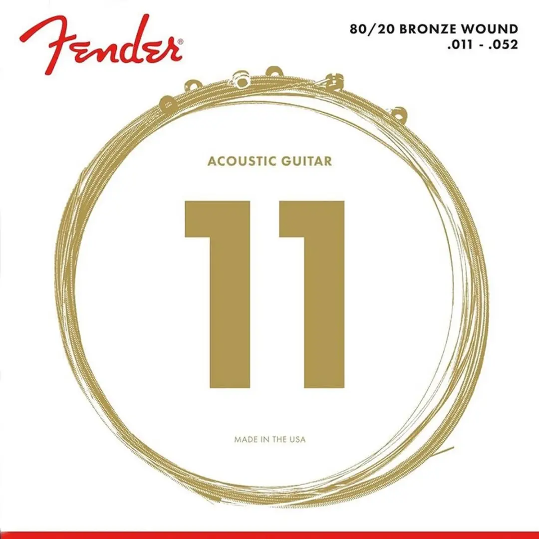 Fender F-880CL Custom Light Acoustic Snaren
