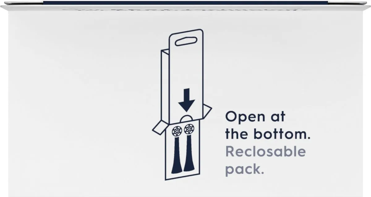Oral-B iO Ultimate Clean Opzetborstels 2 Stuks - Zwart