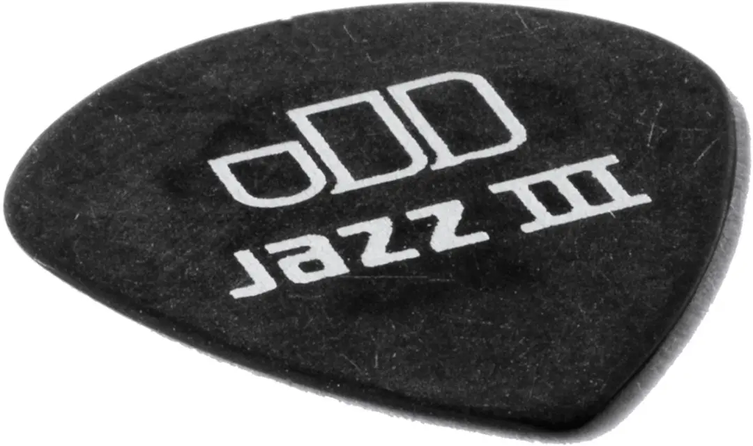 Dunlop Tortex Pitch Jazz Picks 0,60mm - 12 Stuks - Zwart