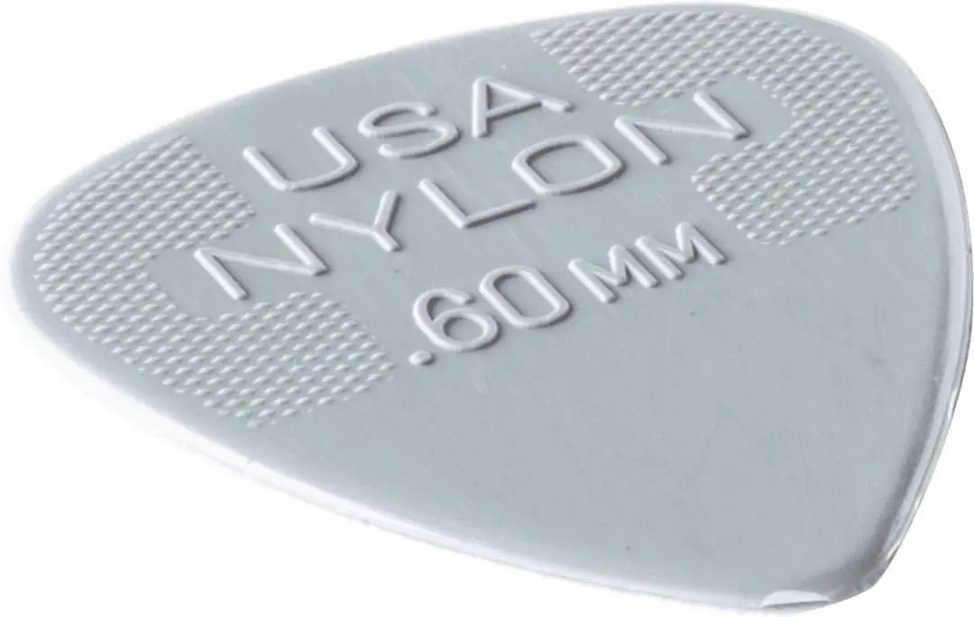 Dunlop Nylon Standard .60 Plectrum - 12 Stuks