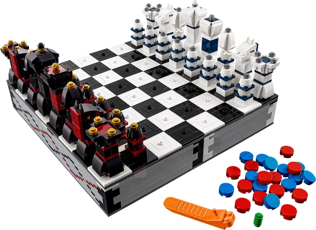 LEGO Iconic Chess Set 40174 - 1450 Stukken - Meerkleurig