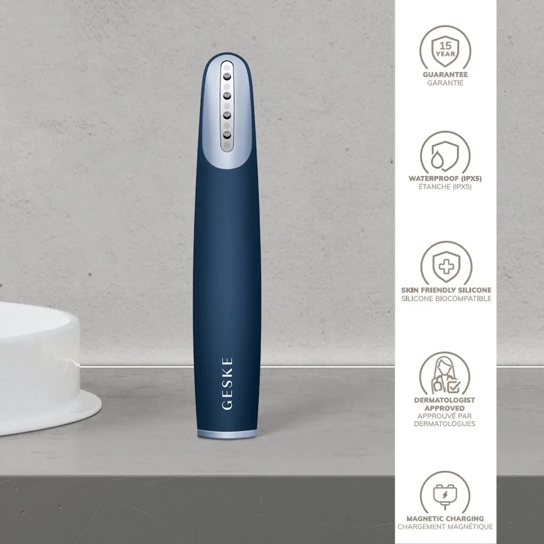 GESKE Skin Firming Wand GK000067MN01 - 7-in-1 Anti-Aging - Rode LED - Midnight