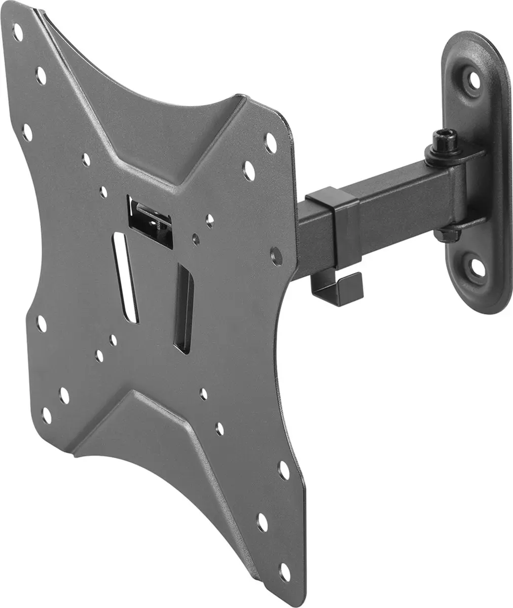 Deltaco ARM-0252 TV Beugel - Kantelbaar & Draaibaar 23-42" - 25kg - Zwart