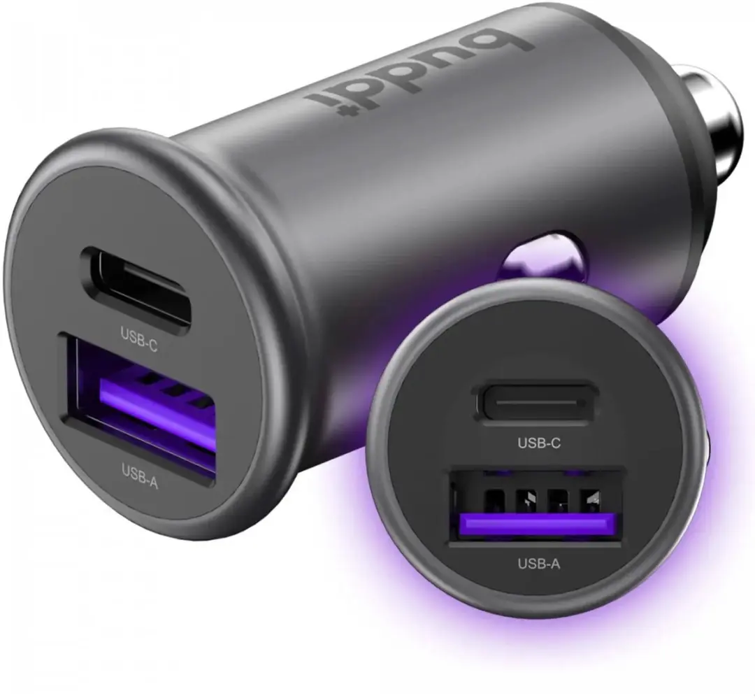 Buddi Power USB-C Autolader 45W