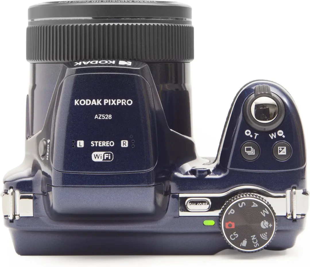 Kodak Pixpro AZ528MB6 AZ528 Blauwe Camera - 2 Accu's & Tas