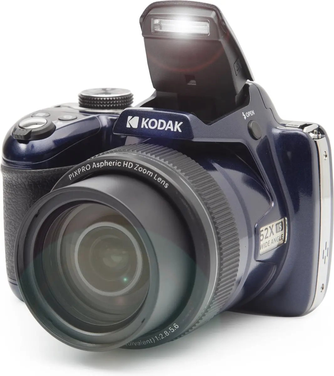 Kodak Pixpro AZ528MB6 AZ528 Blauwe Camera - 2 Accu's & Tas