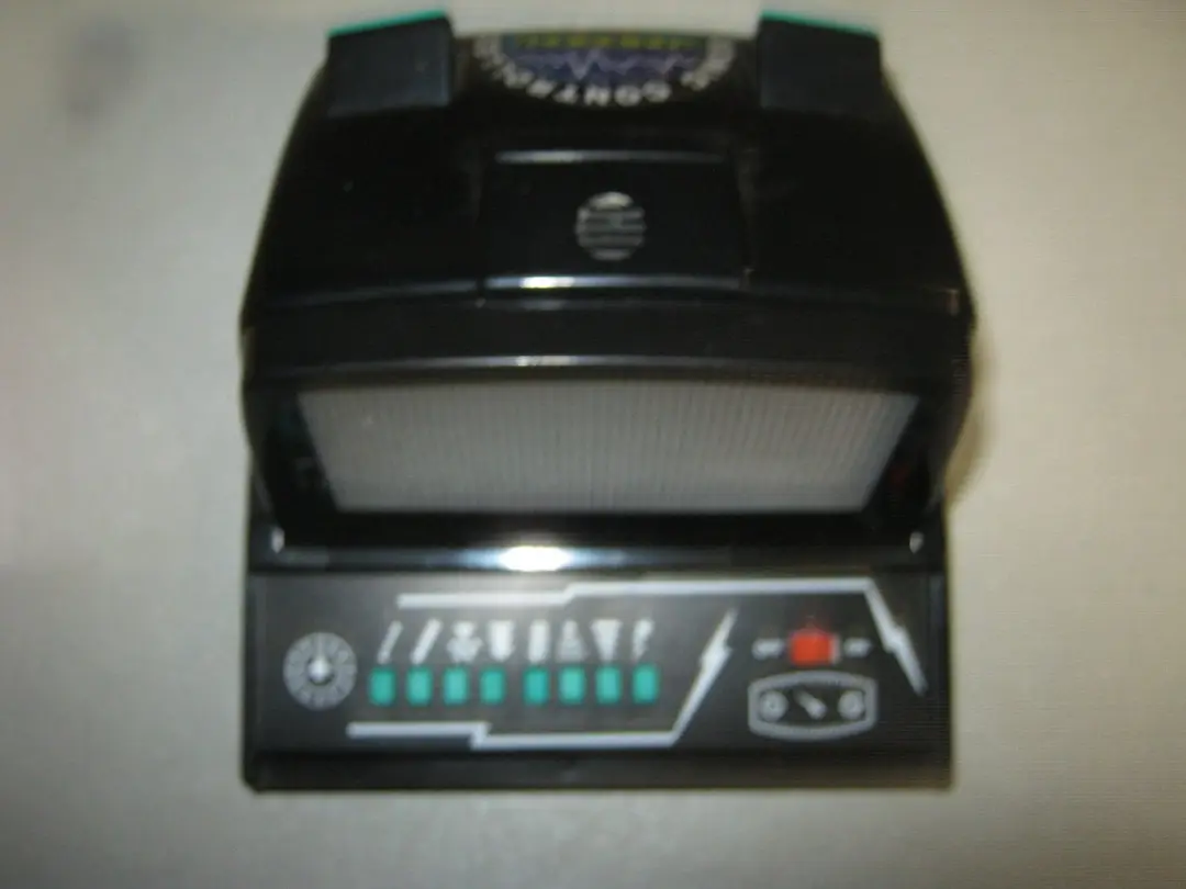 Sonic Star Disco Lightstraler LS121 - Zwart/Rood