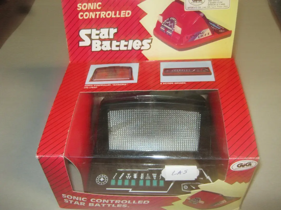 Sonic Star Disco Lightstraler LS121 - Zwart/Rood
