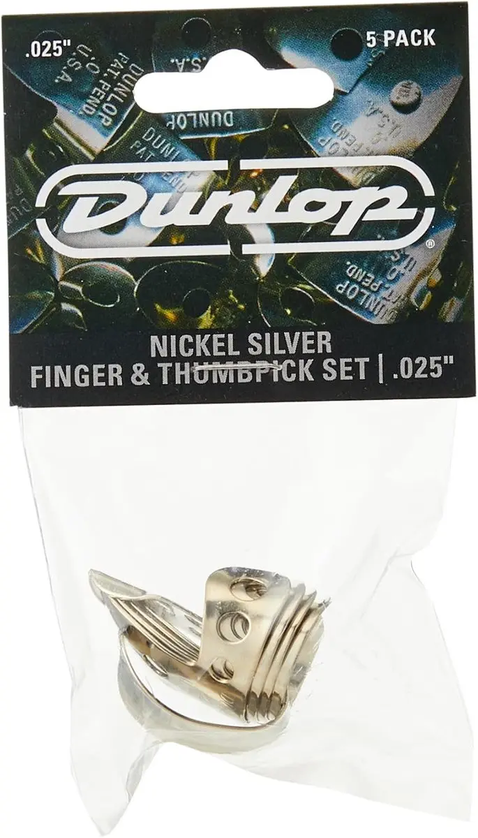 Dunlop Tube Fingerpicks Players Pakket 5 Stuks