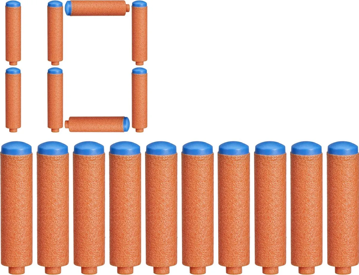 Nerf N Series N1 F8636 Pijltjes - 10 Stuks - Multikleur