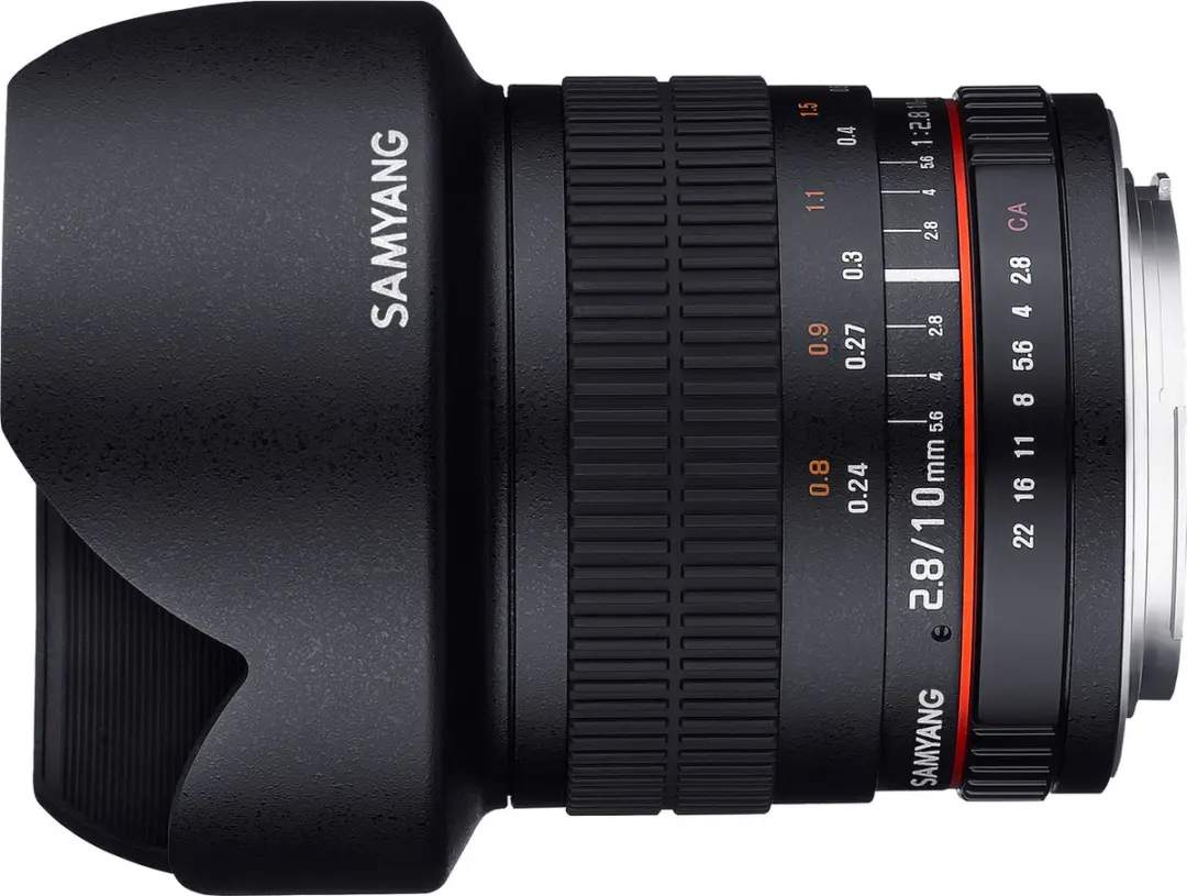 Samyang 10mm F2.8 ED AS NCS CS - Sony Prime Lens - Zwart
