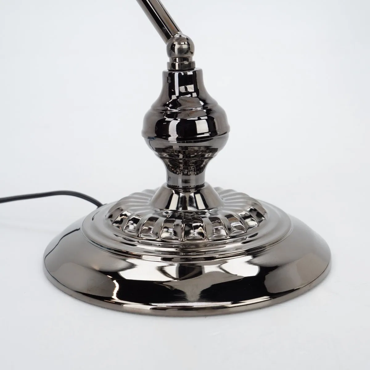 Eglo Banker Bureaulamp E27 - 39cm - Grijs/Wit