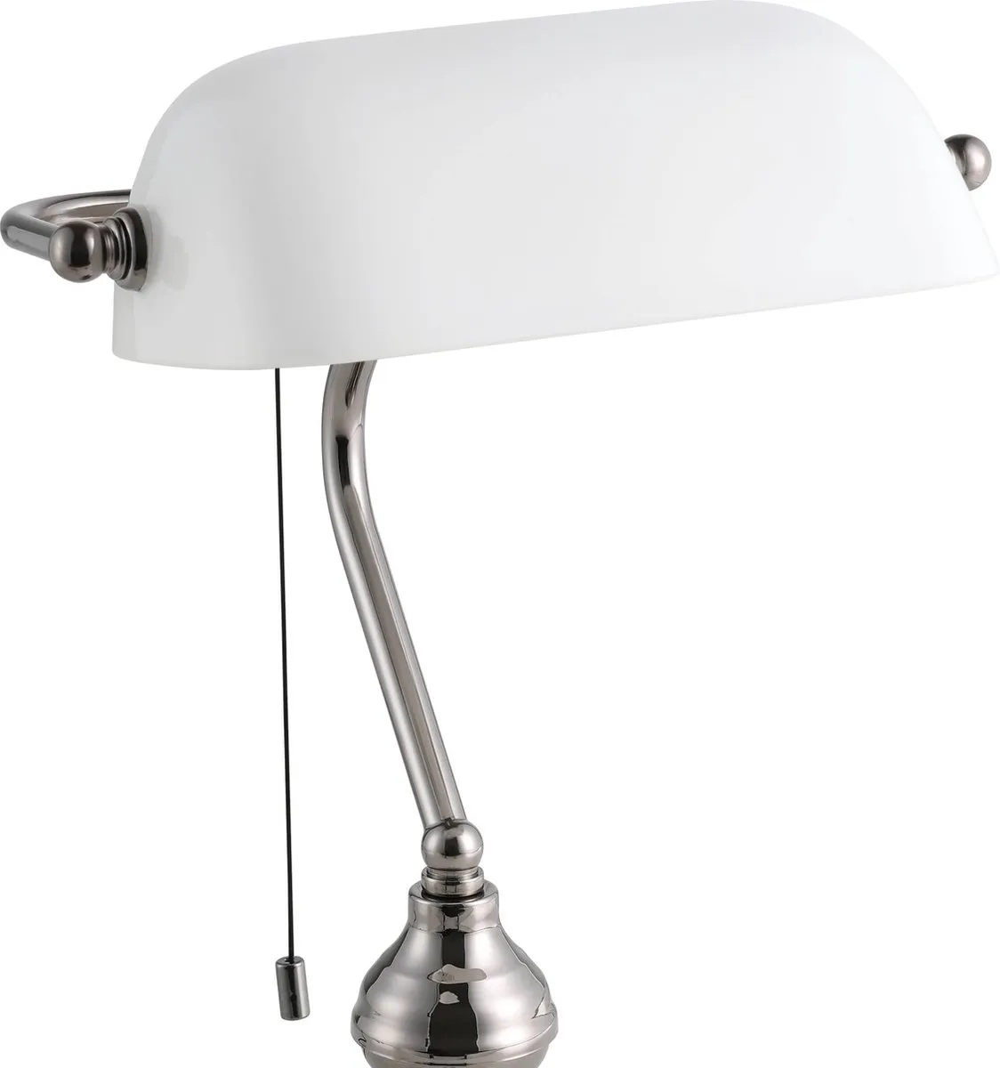 Eglo Banker Bureaulamp E27 - 39cm - Grijs/Wit