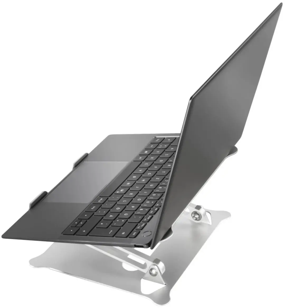 Hama Alu Laptopstandaard - Zilver - 15,6" - Verstelbaar