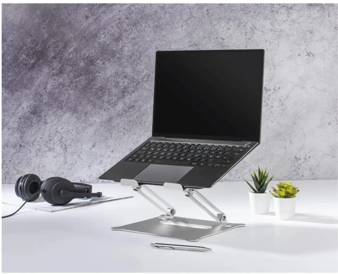 Hama Alu Laptopstandaard - Zilver - 15,6" - Verstelbaar