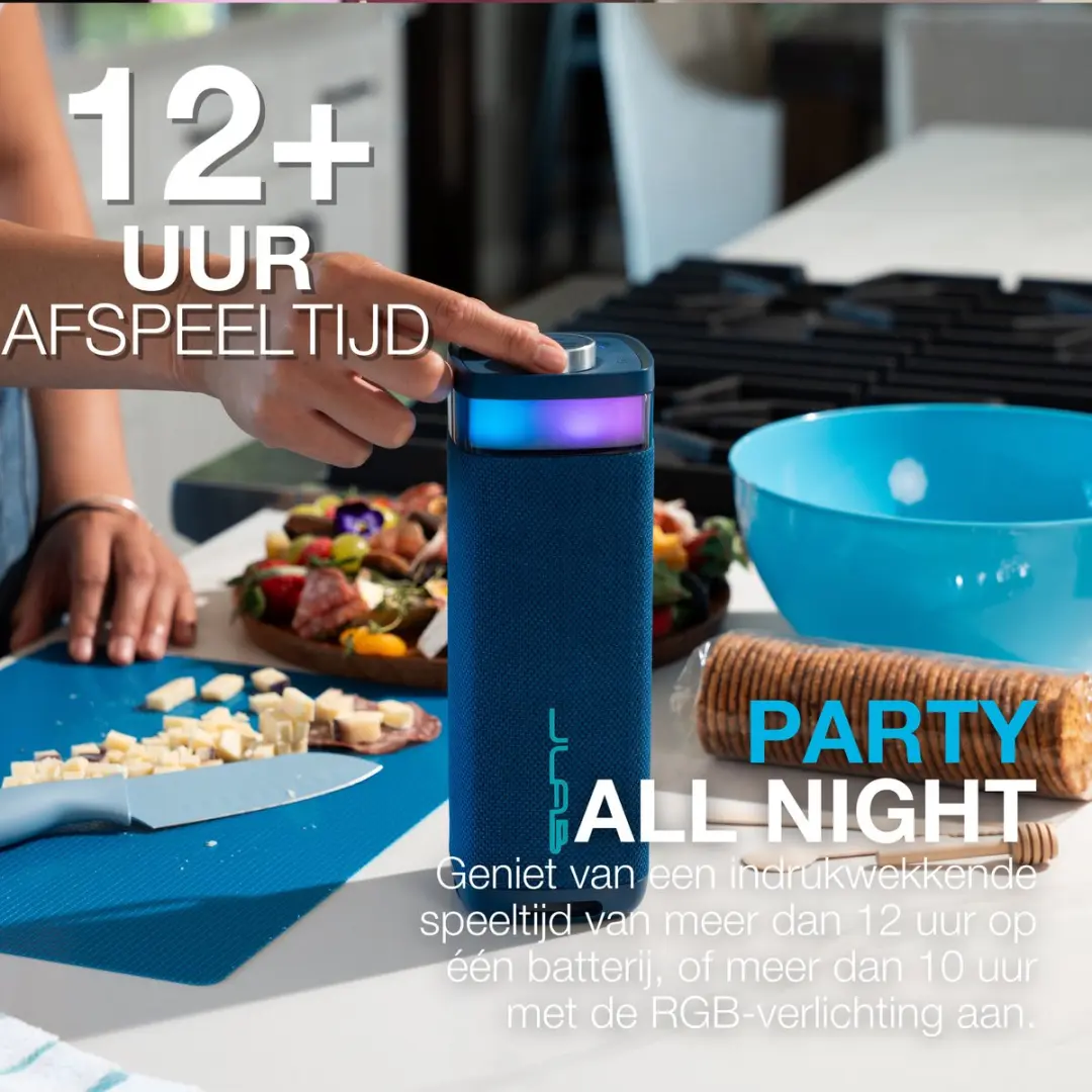 JLab Jbuds IEUSBJBUDSRNVY62 Draadloze Speaker - Blauw