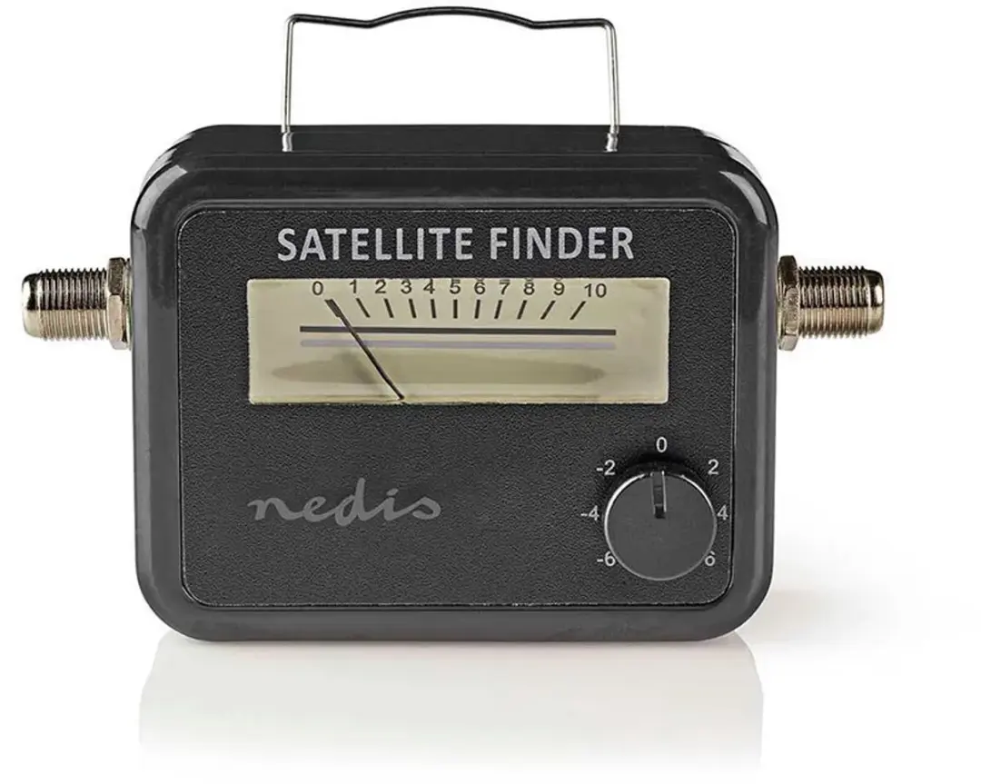 Nedis SFIND100BK Signaalsterktemeter Satelliet - 950-2400 MHz - Zwart