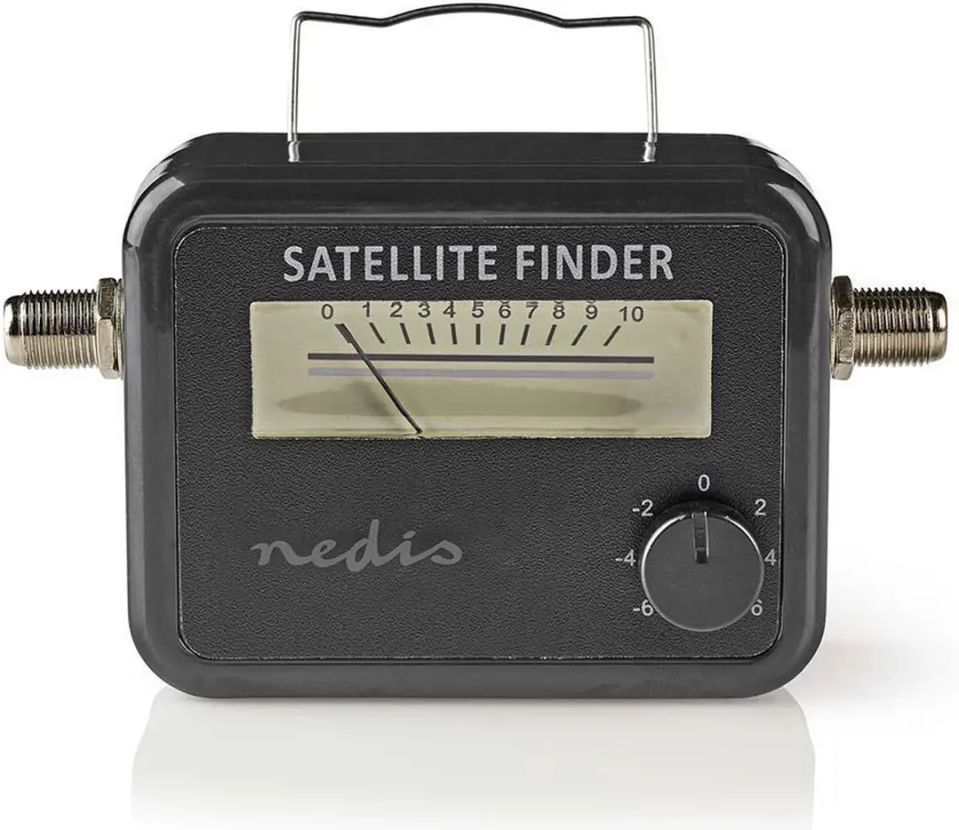 Nedis SFIND100BK Signaalsterktemeter Satelliet - 950-2400 MHz - Zwart