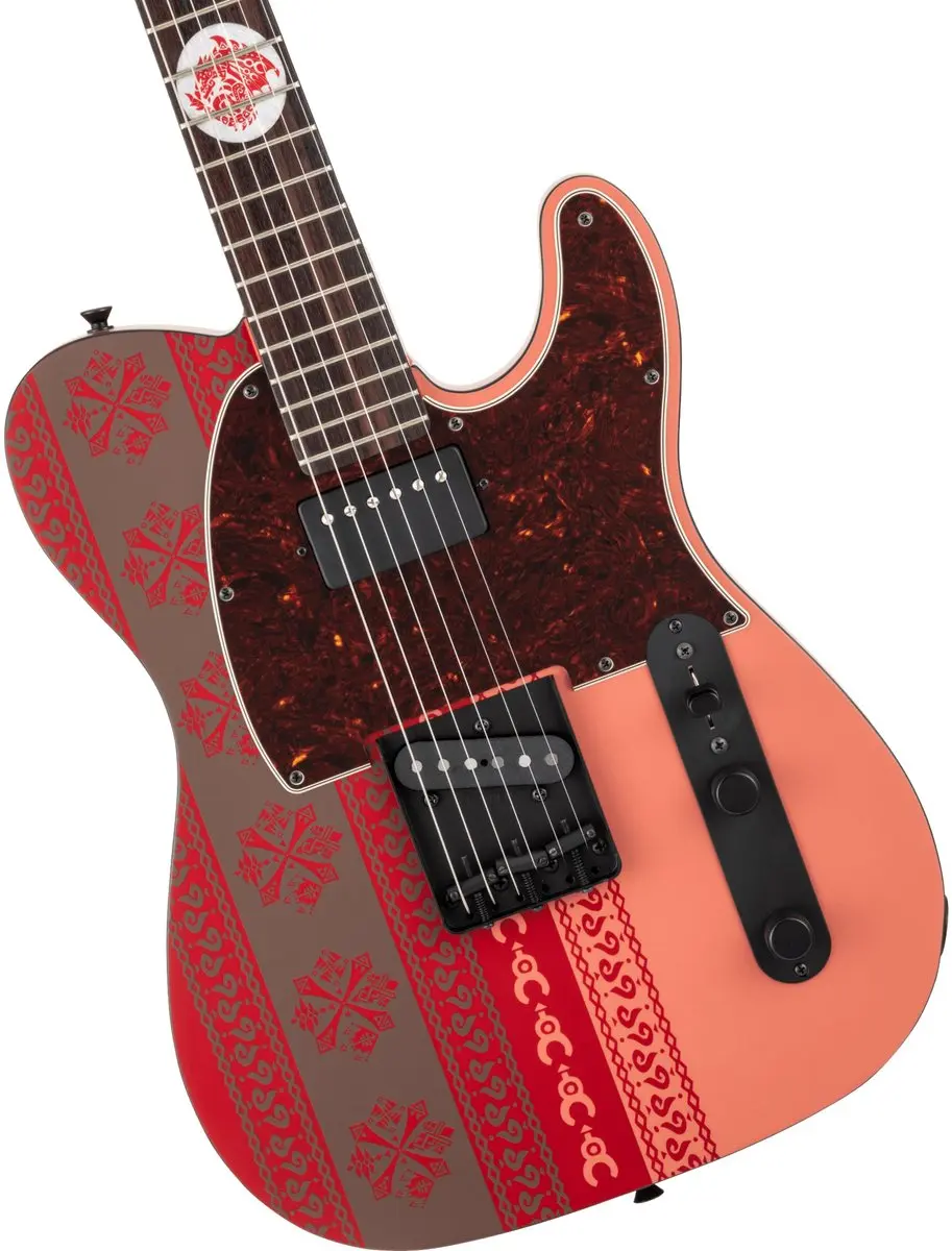 Fender Monster Hunter Rathalos Telecaster Elektrische Gitaar